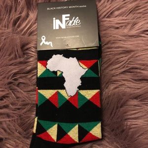 Infable Black History Month Socks